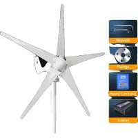OEM Windturbine, efficiënte energieopwekking, duurzame constructie, geïsoleerd systeem, 2 units, 3000 Watt, 48 Volt