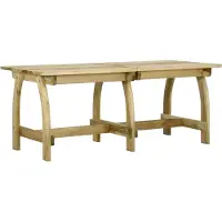 Syfax Tuintafel 220x74x75 cm geïmpregneerd grenenhout