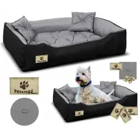 AIO Factory Hondenbed box 55x45 cm waterdicht grijs