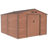 G21 Tuinhuis GAH 884 - 277 x 319 cm, bruin