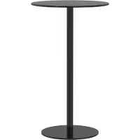 Syfax Tuintafel rond Ø60x105 cm staal zwart