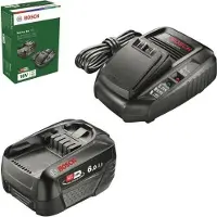 Bosch Startset 18V, 6.0Ah accu, AL18-44 oplader, POWER FOR ALL 18V accupakket