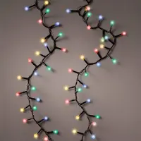 Spetebo 3.12 Kerstverlichting met CHERRY-functie - 500 kleurrijke LED-bolletjes / 11 meter - Party-timer en functies