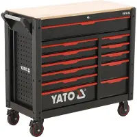 YATO 12 Laden Gereedschapswagen (kogelgelagerde geleiders)