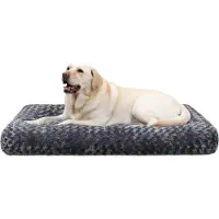 Sonstiges Hondenbed voor grote honden, wasbaar, hondenmand, hondenmat voor grote en middelgrote honden, antislip, ademend, huisdierenbed, hondenmatras, 90x60 cm