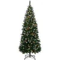 Syfax Kunstkerstboom met 150 LED's 150 cm