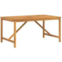 Syfax Tuintafel 150x90x74 cm massief acaciahout