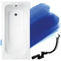 Badland CONTINEA ligbad 150 x 70 cm wit