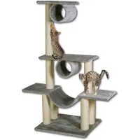Magic Cat Rustplaats Iveta, grijs, 103x57x141 cm