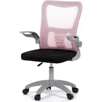 Autronic bureaustoel KA-K2008, roze