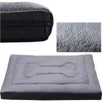 Welsti Hondenkussen 130x90cm - Zacht Pluche Matras voor Grote Honden