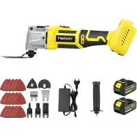 OEM Multifunctioneel oscillerend gereedschap, borstelloze motor, variabele snelheid, 2 stuks 15000mAh batterijen