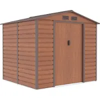 G21 Tuinhuis GAH 407 - 213 x 191 cm, bruin
