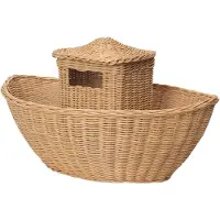 Ferm Living Ark gevlochten opbergmand Natuurlijk