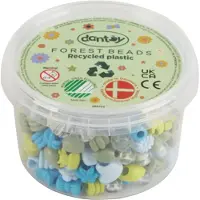 Dantoy Perlen - 280 st. - Waldrecycling - - One Size - Perlen