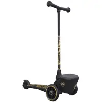 Scoot & Ride Highway Kick 2 Levensstijl - Black/Gold - - OneSize - Steps