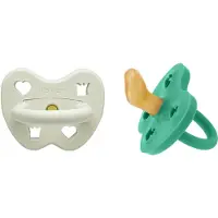 Hevea Fopspenen - 3-36 mnd. - 2-pack - Natuurlijk Rubber - Noord - - 3-36 mnd - Fopspenen