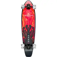 Globe Skateboard - 35'' - De all-time - Rode vlammen - - OneSize - Skateboards
