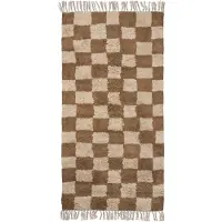 Ferm Living Vloerkleed Mara Tan / Warm Sand (150 x 80 cm)