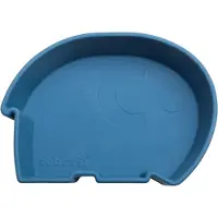 Sebra Fanto Kom Blauw - Kinderborden Siliconen Blue - 700810009