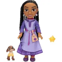 Disney Wens Pop m. Geluid - 38 cm - Asha - Wish - OneSize - Poppen