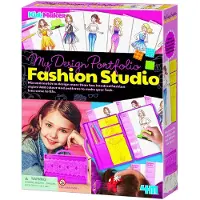 4M - KidzMaker - Mein Designportfolio - Modestudie - - One Size - Kreatives Spielset