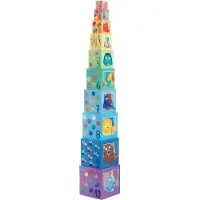 Djeco houten blokken Rainbow blocks