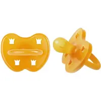 Hevea Schnuller - 0-3 Mt. - 2er-Pack - Naturgummi - - 0-3 mt - Schnuller