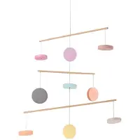 PlanToys Baby-Mobiles - Pastel - - One Size - Baby-Mobile