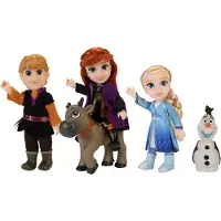 Disney Frozen Spielfiguren - 15 cm - 5 st. - - One Size - Spielzeugfiguren