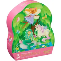 Crocodile Creek Zeemeermin puzzel met eenhoorn -