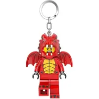 LEGO 4006036-KE196H, Sleutelhanger, Rood, Geel, Figuur, Unisex, Binnen/buiten, Volwassene/kind