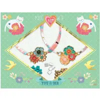 Djeco Schmuckset - Tila Ente Blumen - - One Size - Kreatives Spielset