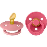 BIBS Colour 2 Pack - Pink/Coral - Anatomisch Spenen