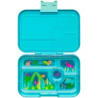 Yumbox Brotdose m. 5 Fächer - Bento Tapas - 993 ml - Antibes Blu - - One Size - Brotdosen