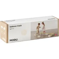 Modu Balance Track - 17 Teile - Sand Grey/Honey Yellow - - One Size - Motorik Tiere