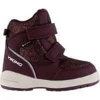 Viking Snowboots - Fun Glitter Warm GTX 2V - Plum - - 25 - Winterlaarzen