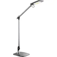 Globo Bureaulamp Pattaya grijs met sensorbediening