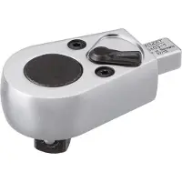 Hazet Insteek-omschakelratel 6403-1 · 9 x 12 mm insteekvierkant massief · 1/2 inch (12,5 mm) vierkant massief · Lengte: 74,5 mm