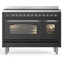 ILVE PI127NE3/MGC zwart mat