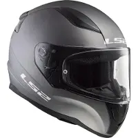 LS2 Helmets LS2 FF353 Rapid helm, kleur: titanium mat, maat: XL (61/62)