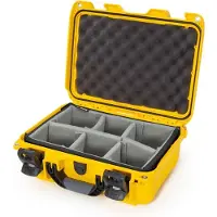 Nanuk 915 Case Yellow with Divider