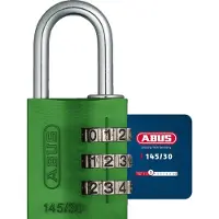 ABUS Cijferslot 145/30 Groen