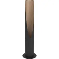 Eglo 900876 Barbotto Tafellamp Staal/Hout Zwart/Bruin - 1 x GU10