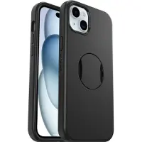 Otterbox Symmetry OtterGrip iPhone 15 Plus Hoesje Zwart