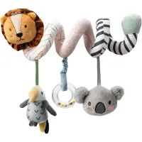 Nuby - Animal Adventures Kinderwagen speelgoed - Kinderwagenketting / spiraal voor baby - 0+ maanden