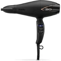 BaByliss 5665U 3Q Salon Ionische Haardroger Zwart 2200W Met Variabele Temperatuur