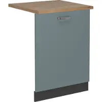 Vicco R-Line Vaatwasserfrontpaneel – 60 cm, WB Eik Blauw-grijs