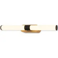Briloner Wandlamp Runt, zwart, Badkamer, Kunststof, Modern, wandlamp
