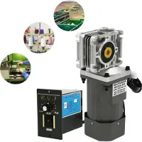 OEM Regelmotor voor turbinedraaisnelheid, 120W, 220V, 25Nm koppel, twee snelheidsmodi, compact formaat